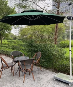 Ô lệch tâm tròn 3mX3m 8 lan nâng hạ tay quay