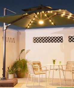 Ô lệch tâm có đèn 3x3m hợp kim có đèn led hạt