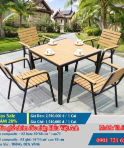 Bàn ghế sân vườn Việt Anh VA 63