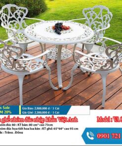 Bàn ghế sân vườn Việt Anh VA 8
