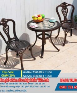 Bàn ghế ngoài trời Việt Anh VA 53