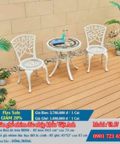 Bàn ghế ngoài trời Việt Anh VA 57