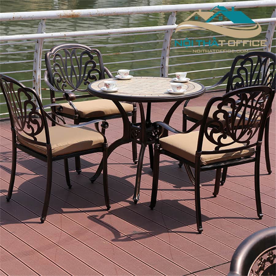 ban ghe ngoai troi Viet Anh Model VA 48 4