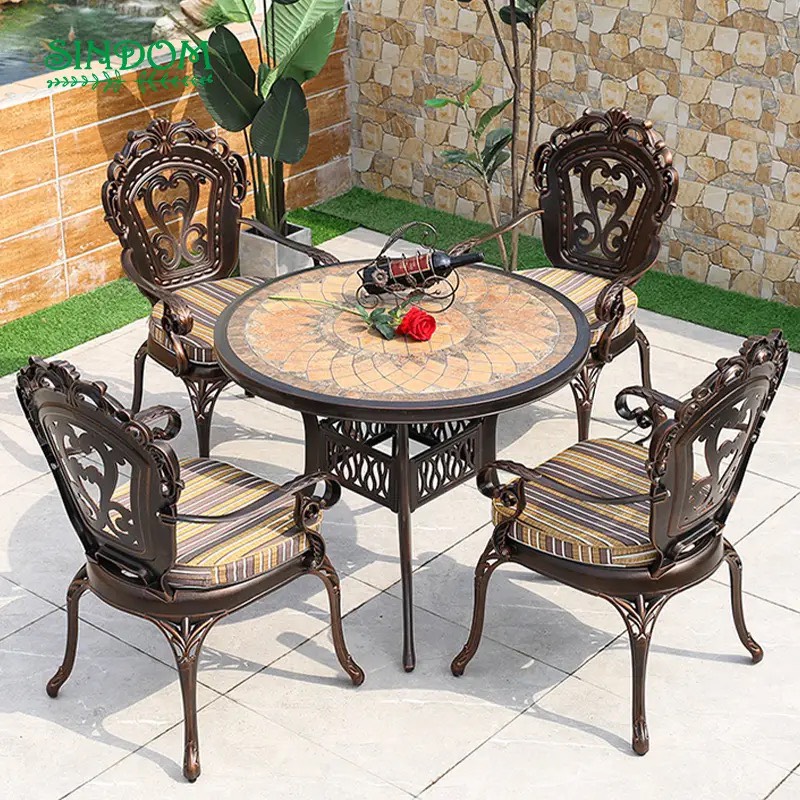 ban ghe ngoai troi Viet Anh Model VA 48 7