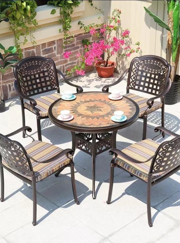 ban ghe ngoai troi Viet Anh Model VA 48 8