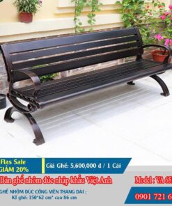 Ghế nhôm đúc 1.5m Việt Anh VA 65B